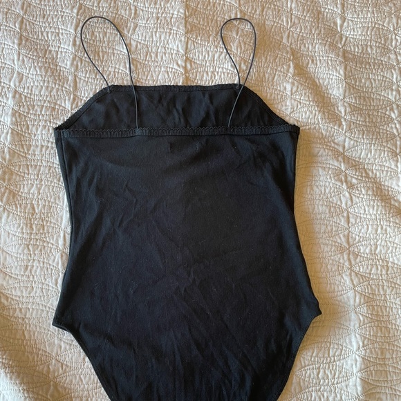 • Womens Plain Black Body suit - Picture 3 of 4
